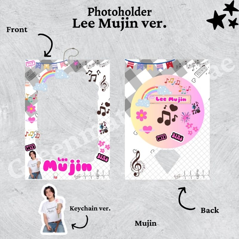 Photocard holder / Cahol Lee Mujin_