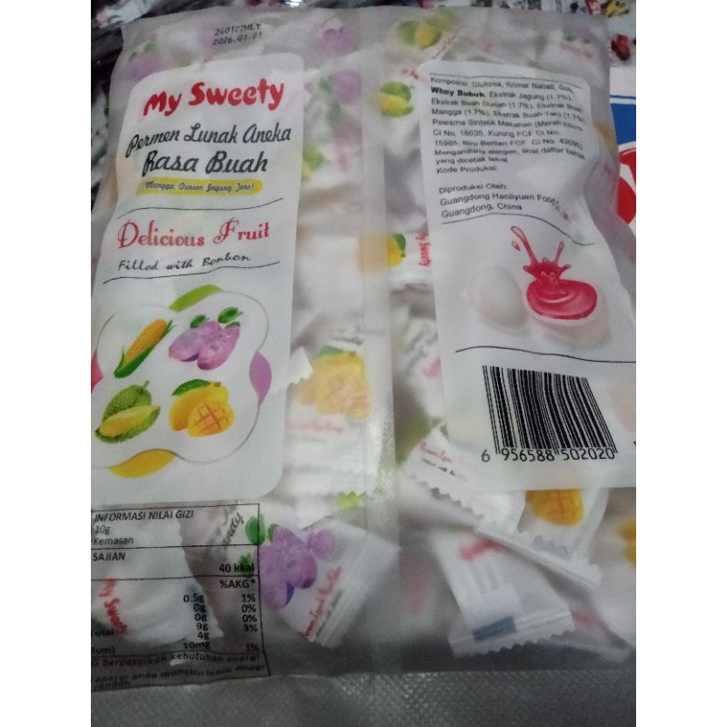 

permen anak warung rasa buah 100pcs