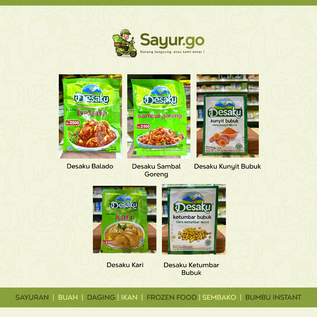 

Bumbu Desaku All Varian | Toko Sayurgo Bandung