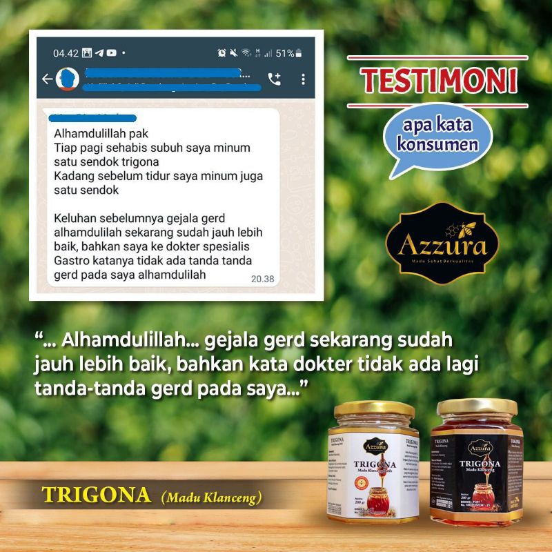 

Madu Azzura - Madu Trigona