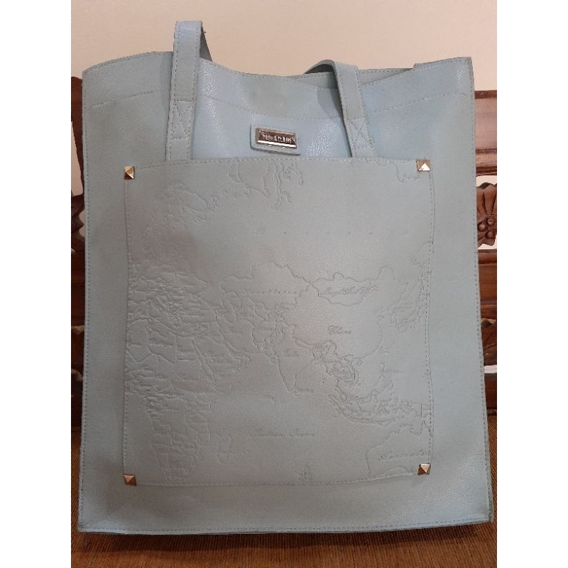 Tote motif peta Prima Classe