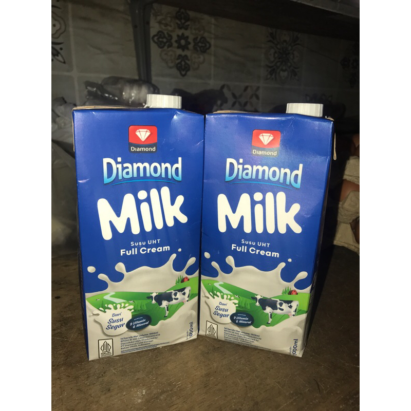 

Susu UHT Full Cream Diamond Milk 1000ml