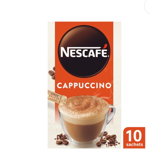 Nescafe Cappuccino Coffee Sachets | 10 pack Australia