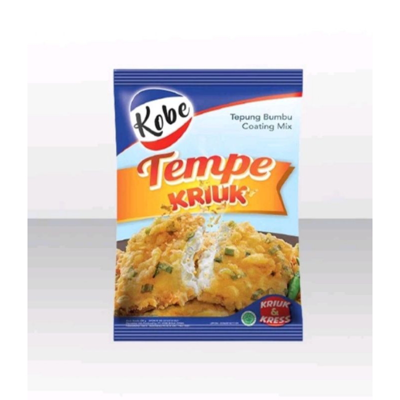 

KOBE TEPUNG BUMBU TEMPE KRIUK ISI 10X70GR