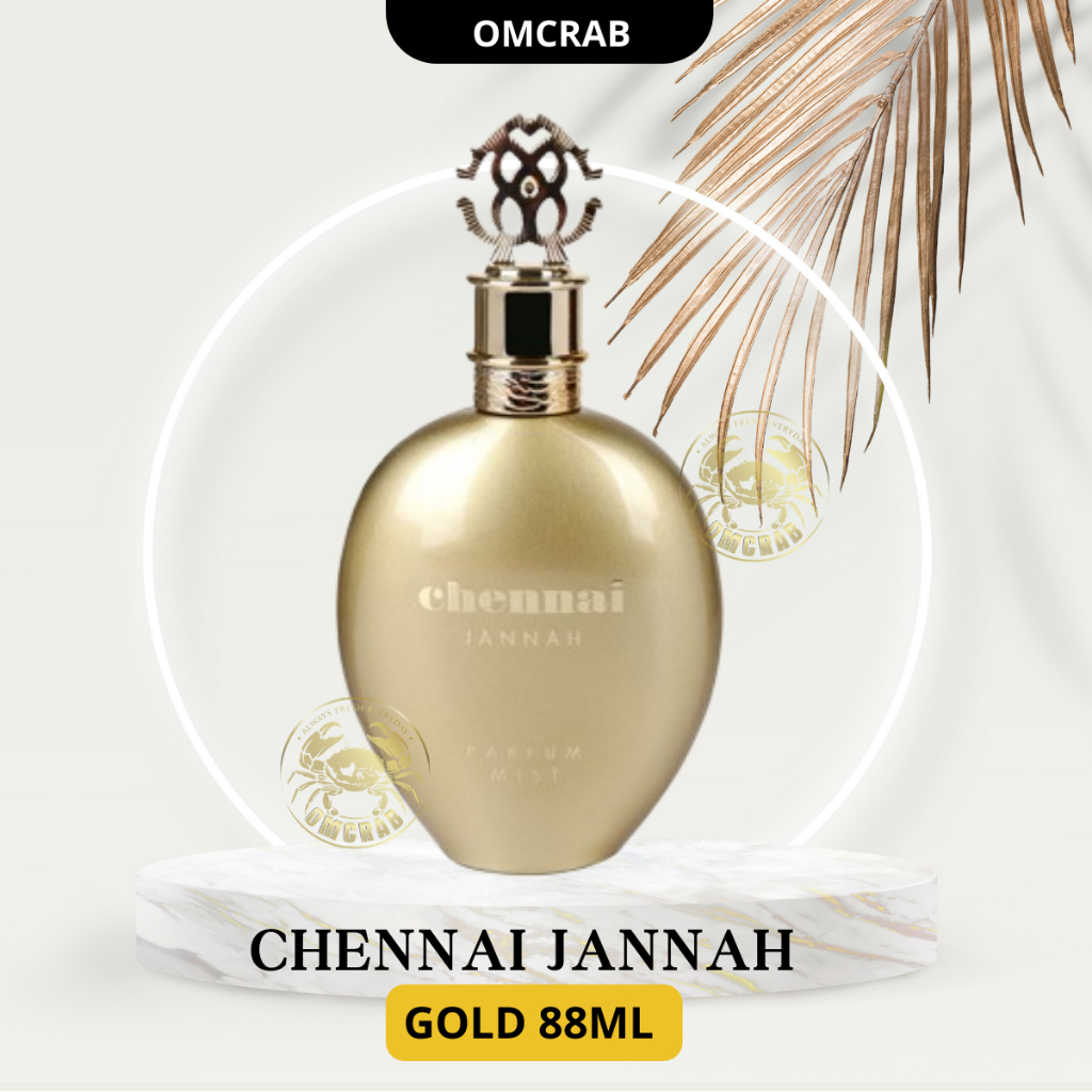 Chennai Parfum Mist Jannah 88ml Gold