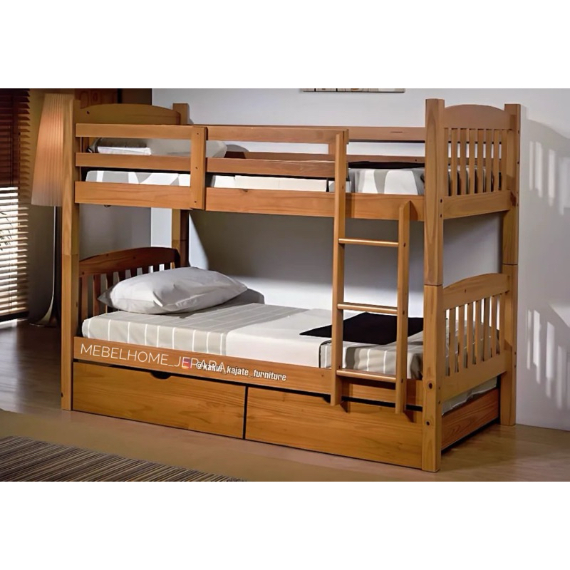 dipan tingkat anak kayu jati,dipan tingkat termurah kayu jati