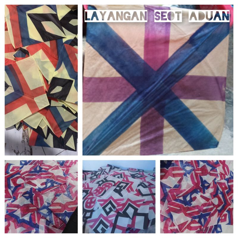 layangan aduan per 20 pcs seot super ukuran standar termurah