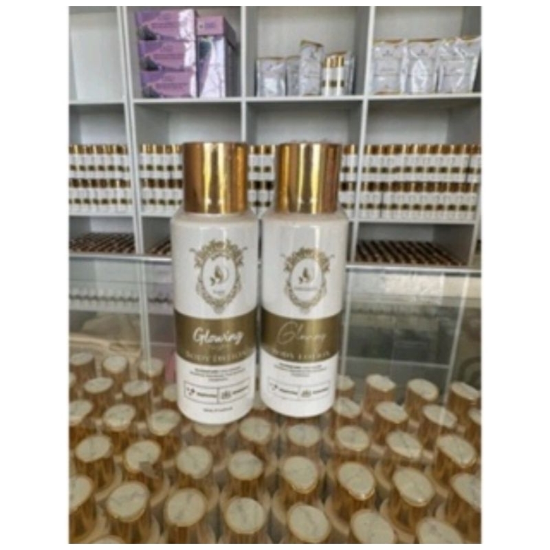 Hb super whitening paket glowing (Hb Day + Night ) BPOM By imelda 100% ORIGINAL IMD GLOW