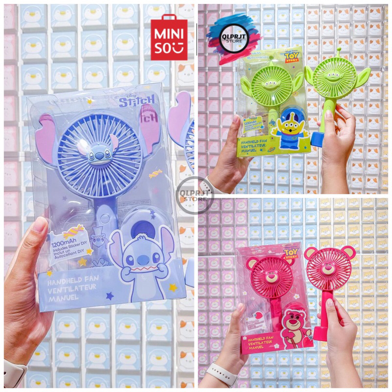 KIPAS PORTABLE - MINISO MINI FAN PORTABLE 1200mAh
