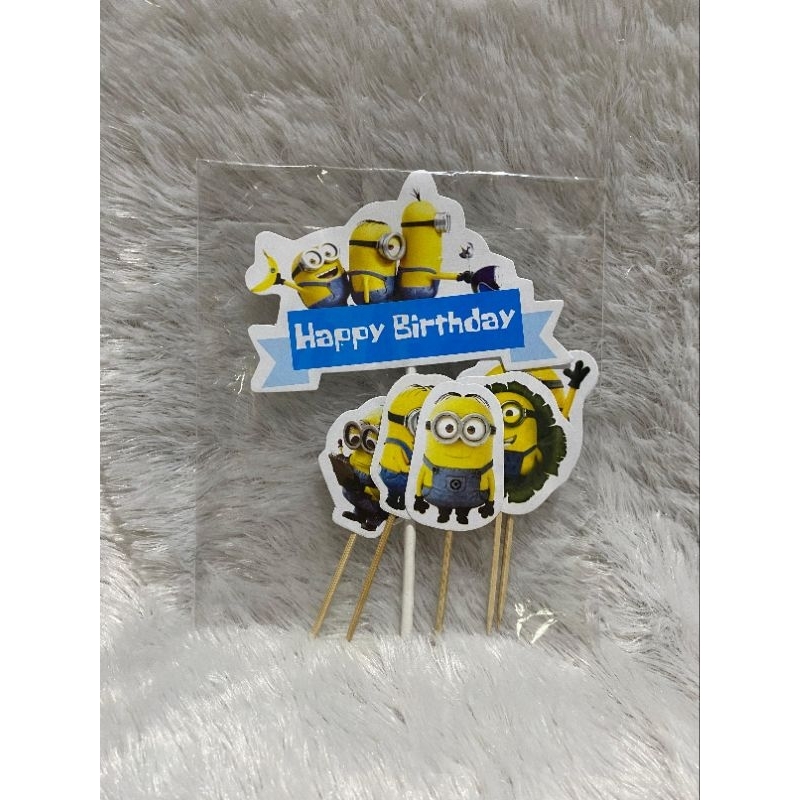 Topper Cake Minion