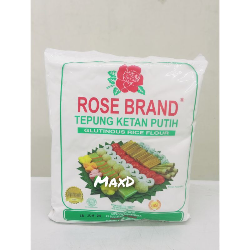 

Rose Brand Tepung Ketan Putih 500gr ×10 Bks