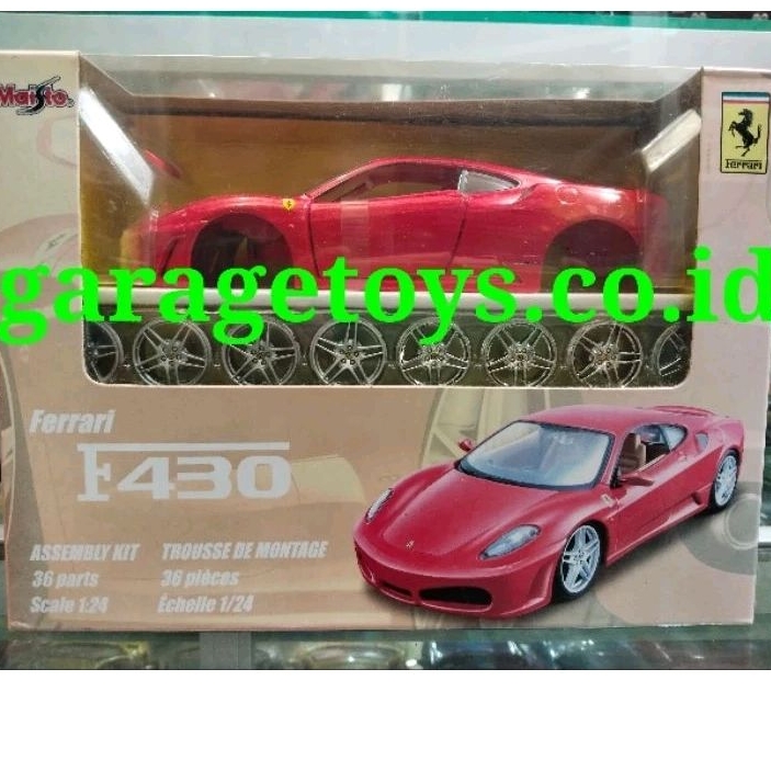 Maisto 1:24 Ferrari F430 Model Kit