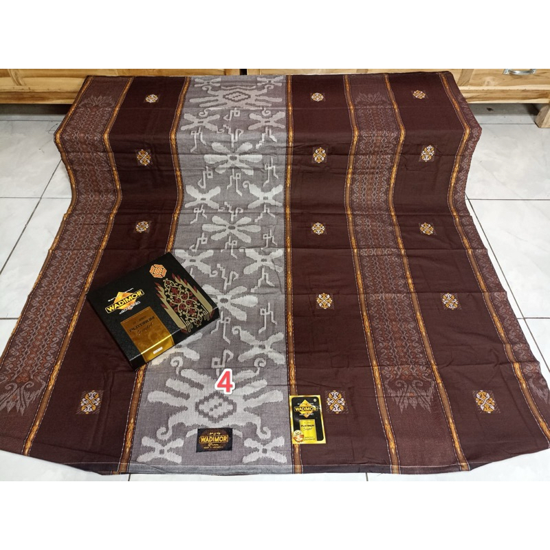 sarung Wadimor Jacquard Platinum songket original