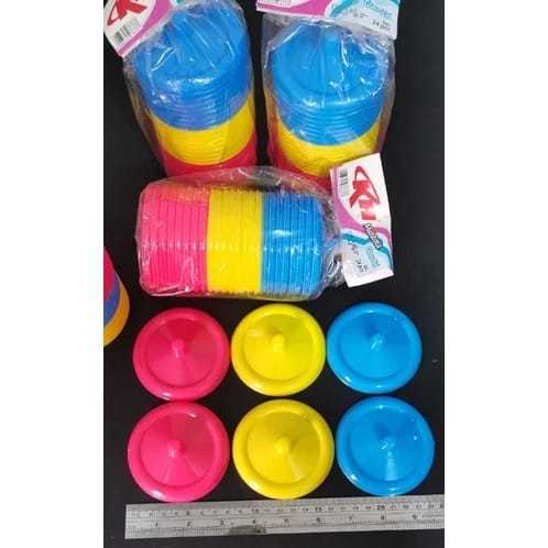 Tutup gelas plastik/ Tutup gelas kh/ Tutup gelas mahkota/ Tutup gelas plastik warna