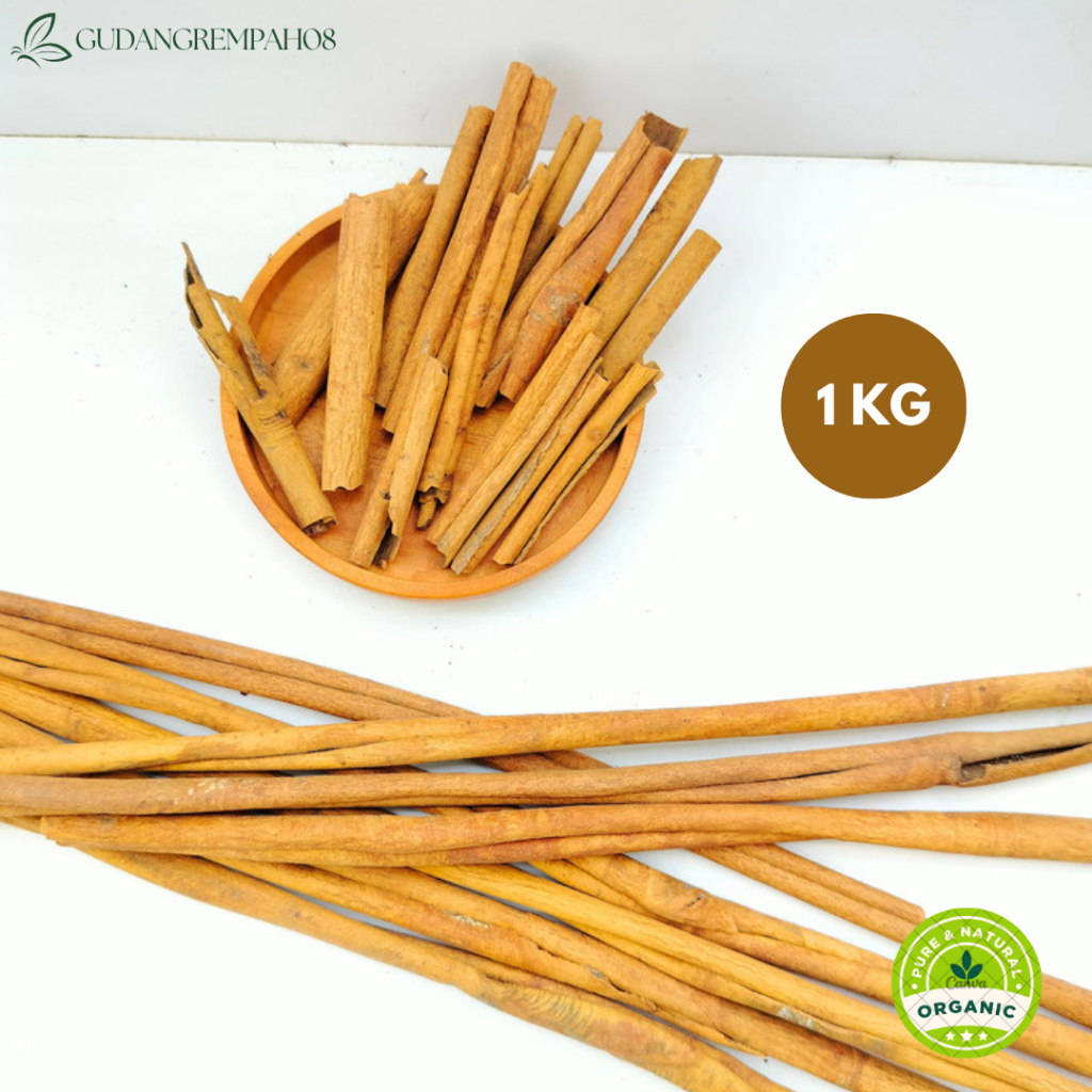 

KAYU MANIS 1KG | CINNAMON STICK | KAYU MANIS UTUH