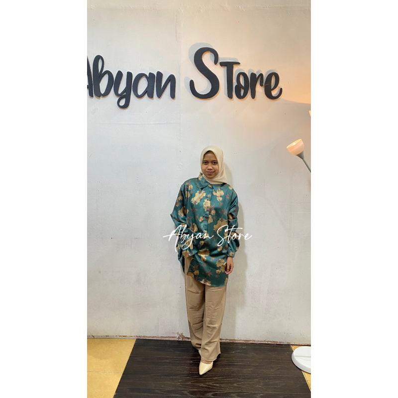 yara tunik/ tunik silk motif