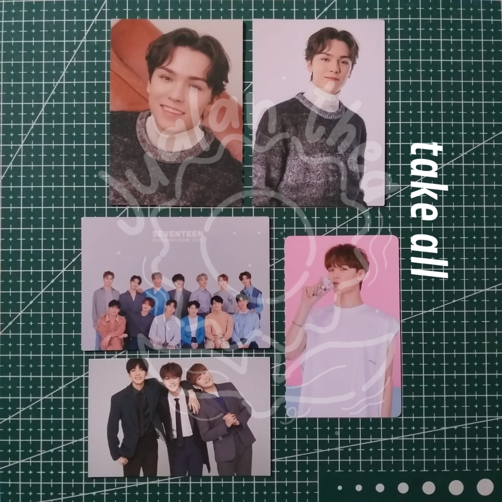 [ready] TC Home Japan Trading Card Vernon Seventeen Official Take All