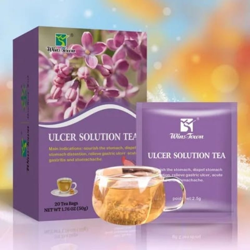 

ulcer solution tea, teh untuk maag, teh untuk lambung, teh herbal, teh organik, obat herbal untuk lambung, obat herbal untuk kembung