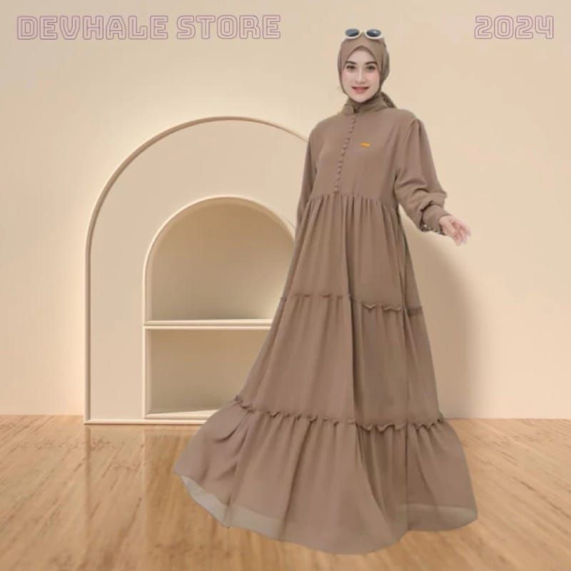 GAMIS DEWASA NABILA MOM/GAMIS IBU MODELSEKARANG/BAJU MUSLIM IBU/DRES DEWASA MODEL SEKARANG/GAMI IIBU