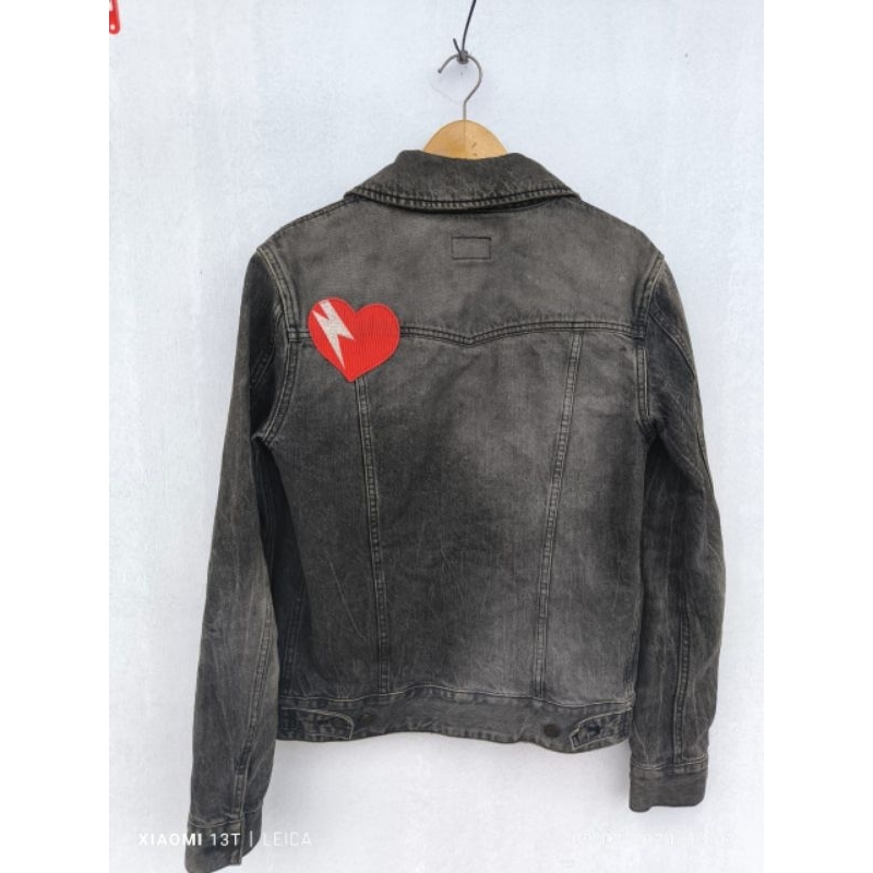 jeket jeans Saint Laurent original