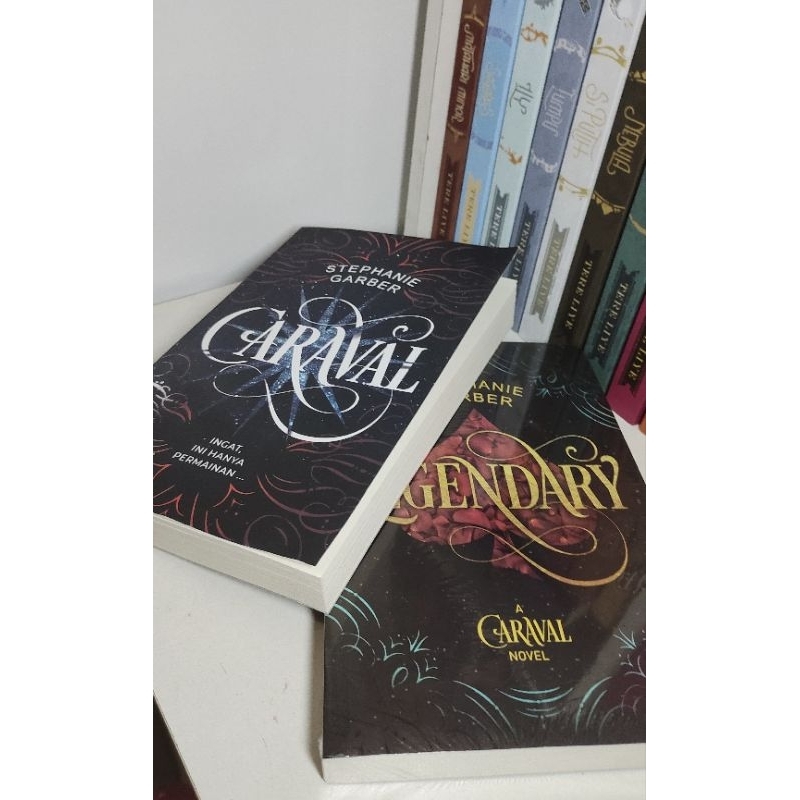 preloved novel caraval series(cek deskripsi)