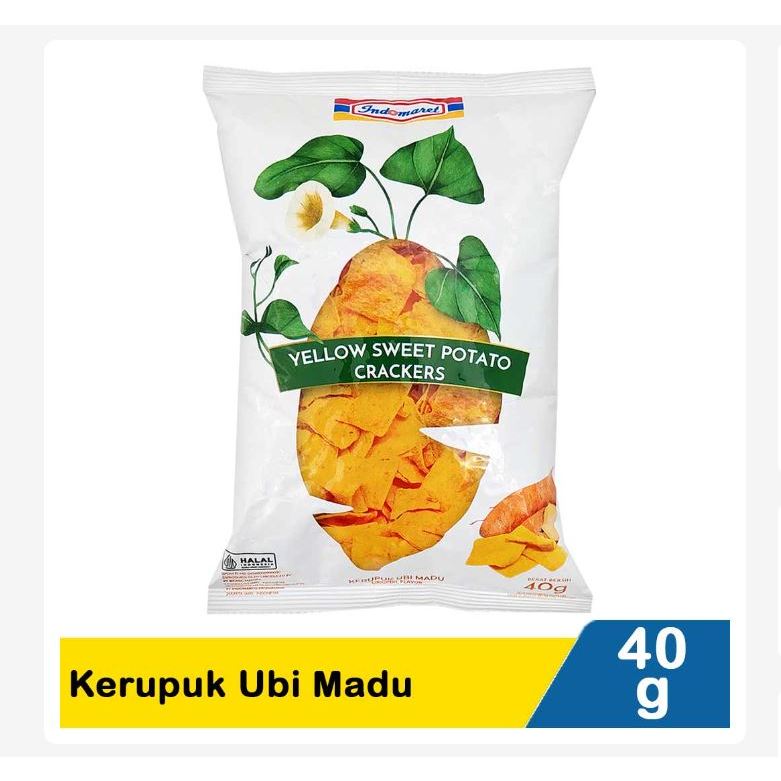 

Indomaret Kerupuk Ubi Madu / ubi ungu 40 gr