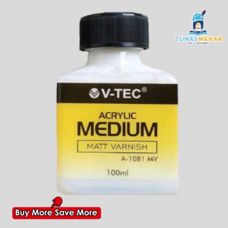 

V Tec Acrylic Matt Varnish A-1081 MV