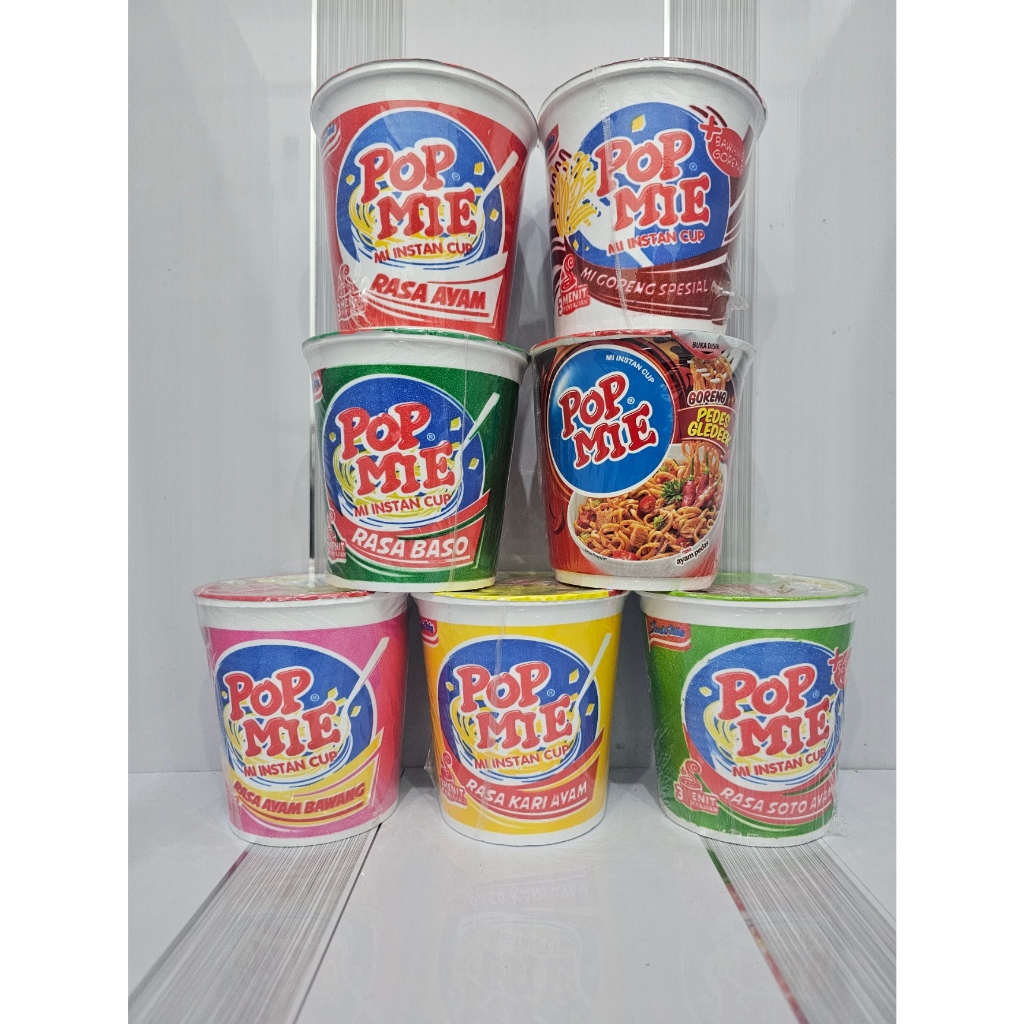 

Pop Mie Mie Instant Cup Kuah / Goreng