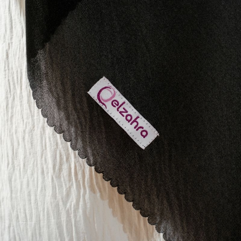 terbaru kerudung hijab segi empat besar jumbo syar'i polycatton premium elzahra lasercut terlaris