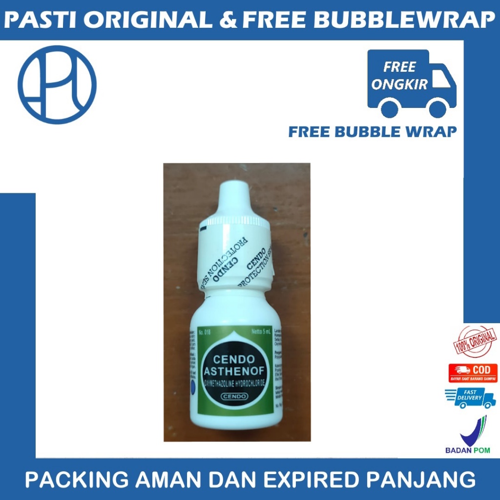 CENDO ASTHENOF 5 ML TETES MATA BOTOL MEREDAKAN IRITASI MATA MERAH