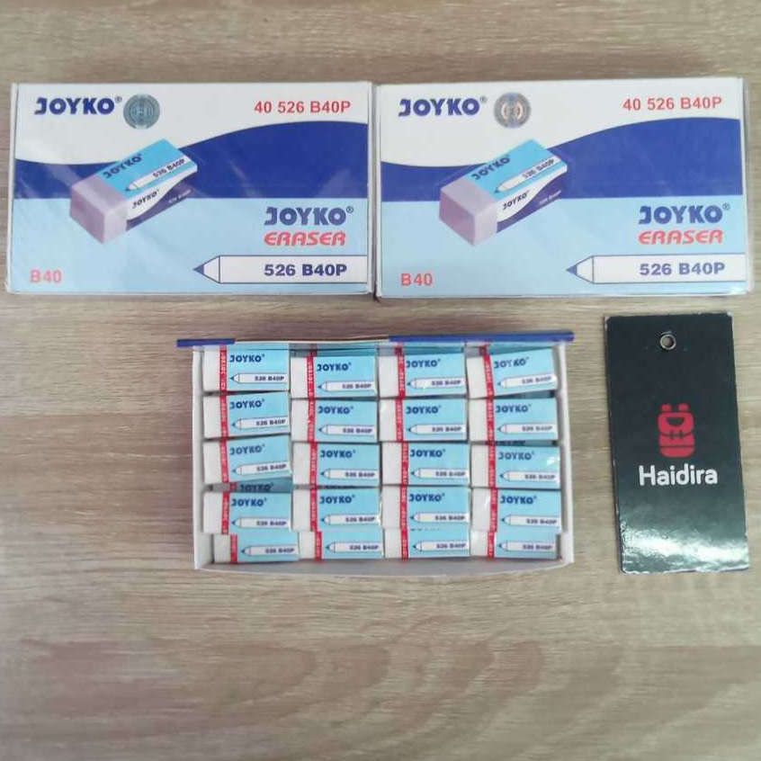 

Eraser Penghapus Joyko Putih Kecil 526-B40BP