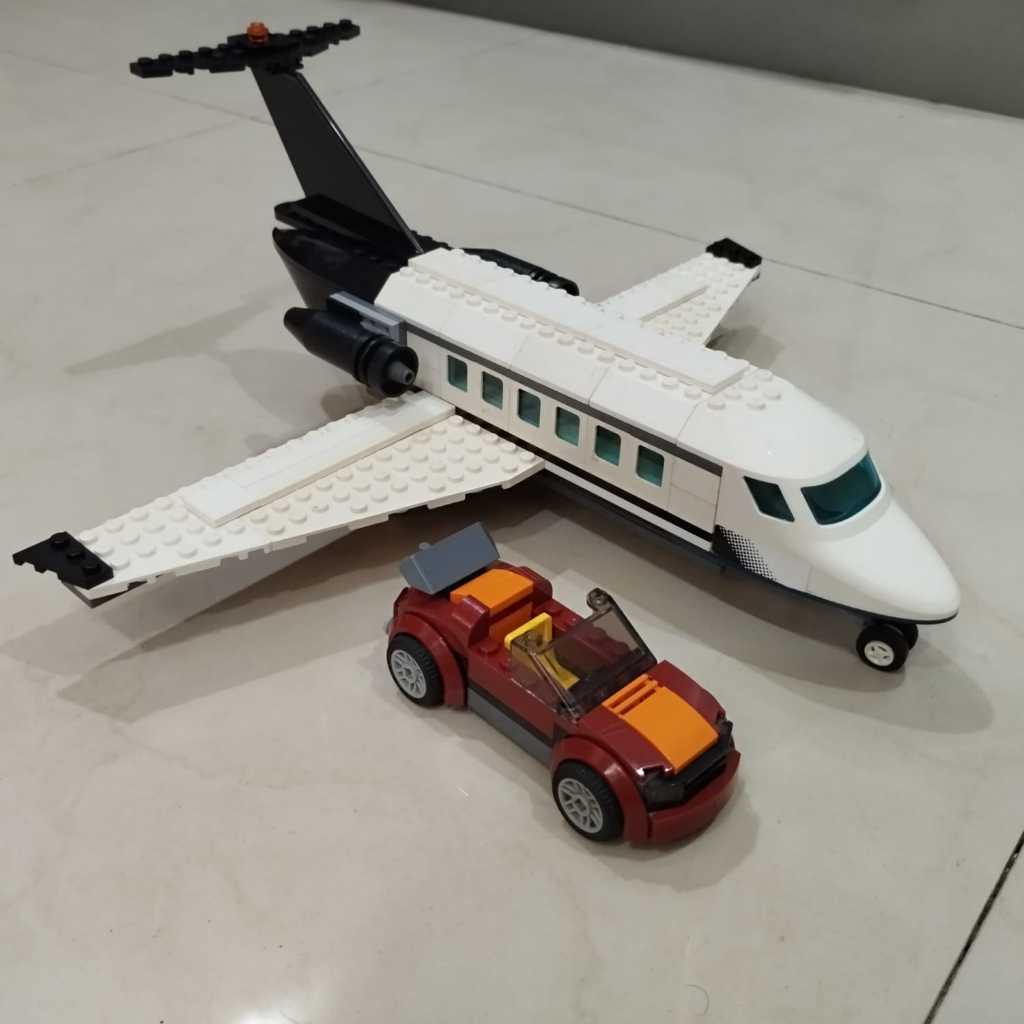 Lego MOC Private Jet Pesawat Plane  ori original asli