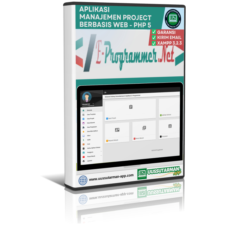 Aplikasi Pemesanan Project Program Berbasis Web - Codeigniter