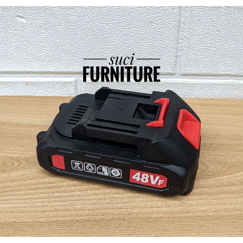 BATERAI BOR IMPACT 48V BATERAI 48Vf JLD HUJIA APR 5CELL Baterai Mesin Bor 48v