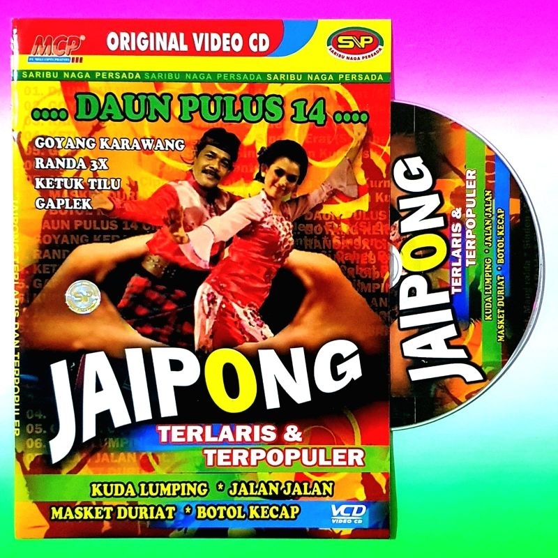 KASET VCD ORIGINAL LAGU JAIPONG-KASET VCD LAGU SUNDA JAIPONG-LAGU JAIPONG-LAGU JAIPONGAN-KASET DVD L
