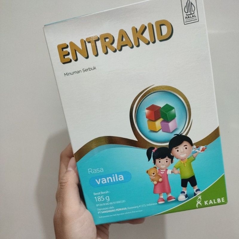 

ENTRAKID 185gram Cokelat Vanila Susu Nutrisi khusus Anak