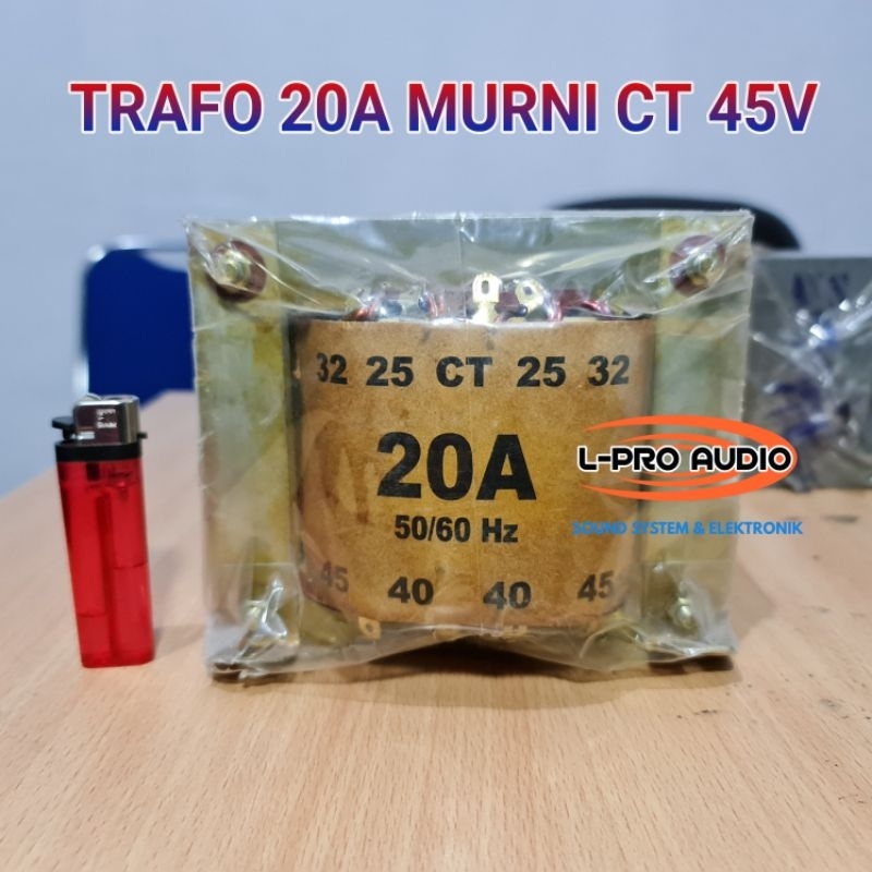 Trafo 20A CT45 BELT 20 amper besar CT 45v sekelas ERA