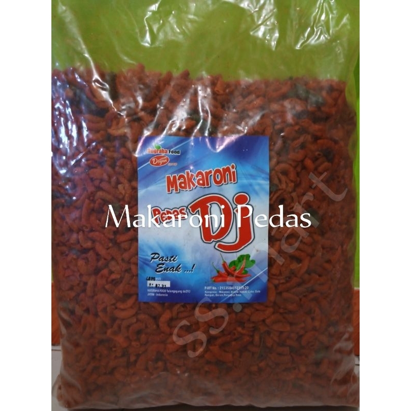 

makaroni pedas daun jeruk, makaroni spiral daun jeruk 500gr
