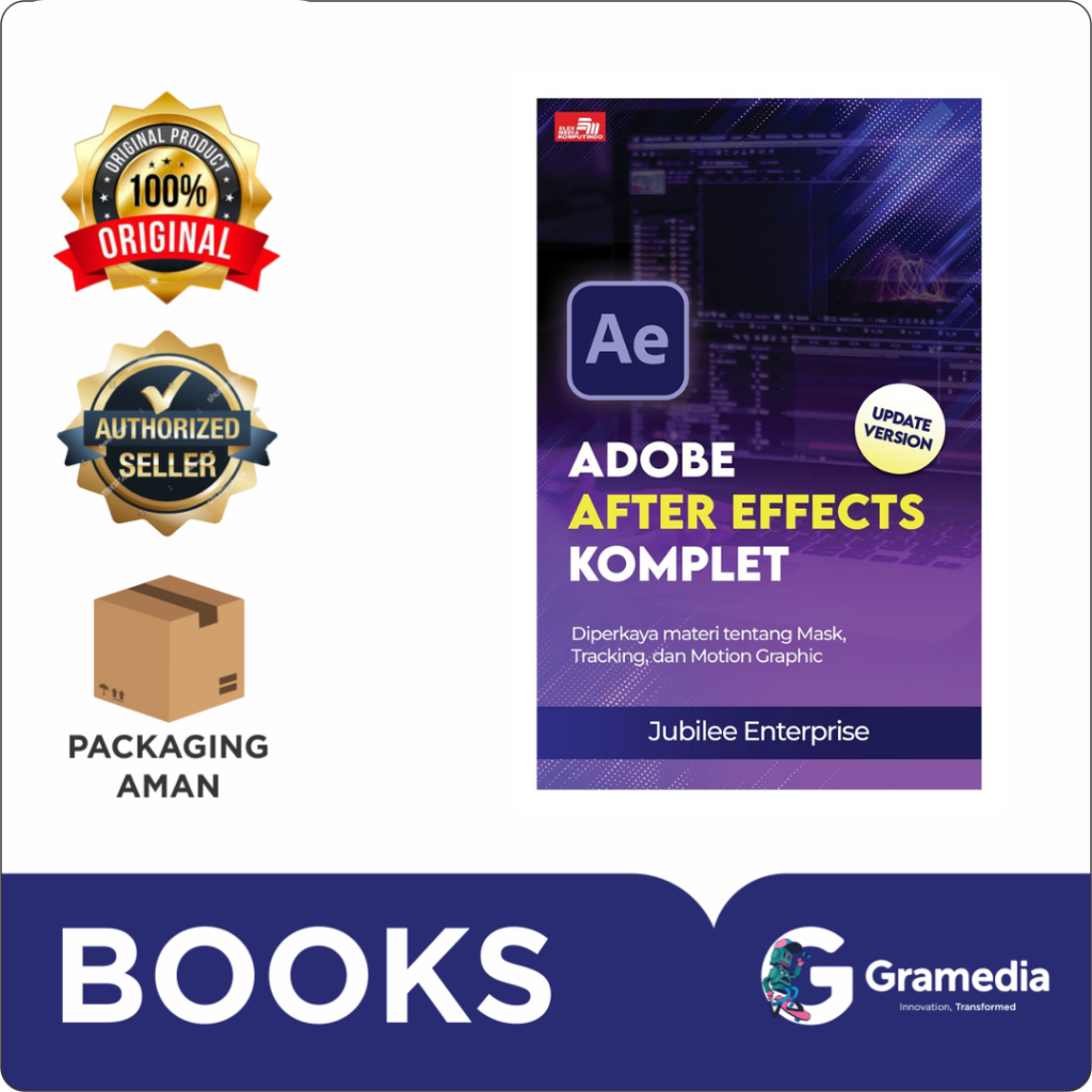Gramedia Bandung - Adobe After Effects Komplet (Update Version)
