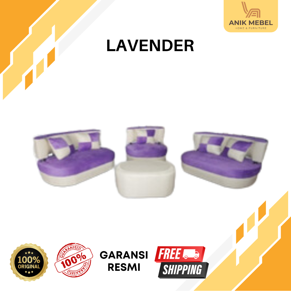 Sofa Lavender - Anik Mebel & Elektronik Furniture Purwodadi Grobogan Kudus Demak Pati Blora Solo Jep