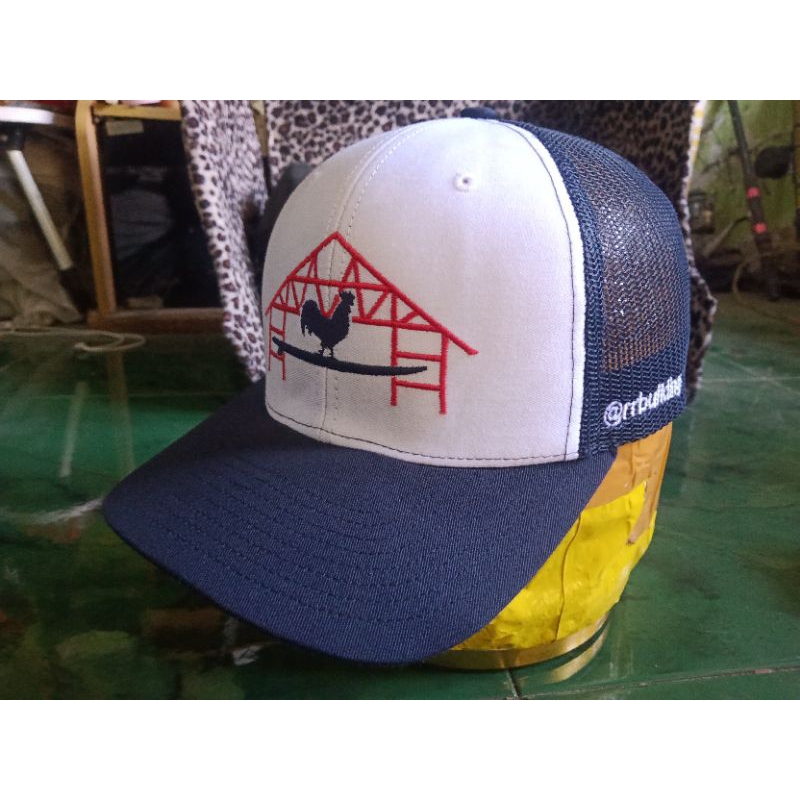 Topi Gambar Ayam Jago Original
