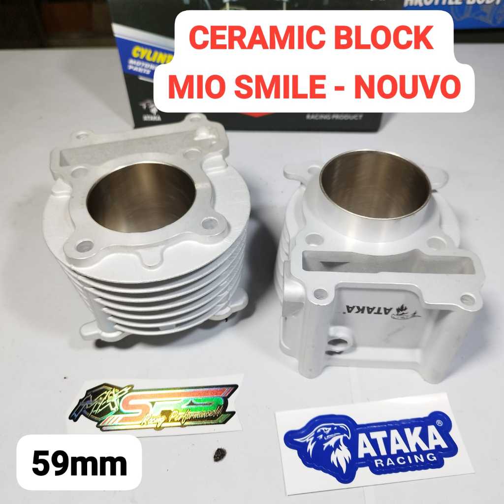 MG RACING ATAKA BLOK ceramic YAMAHA 5TL MIO SPORTY MIO SMILE MIO SOUL KARBU fino nouvo