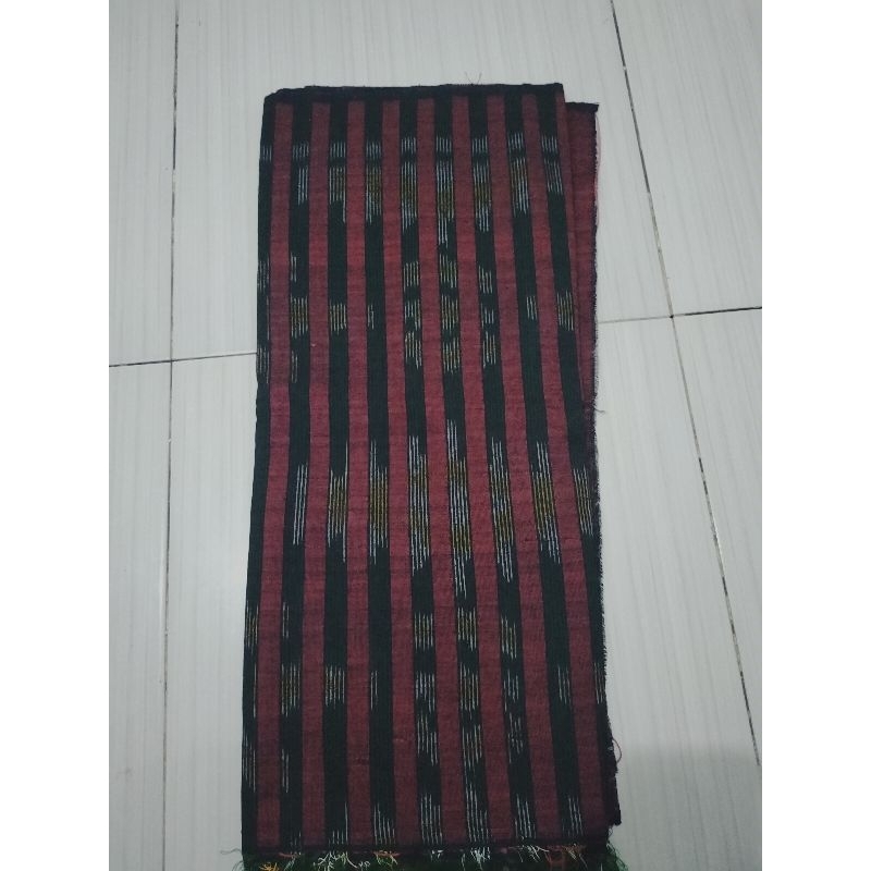 Ampar erot merah asli tenun sasak lombok