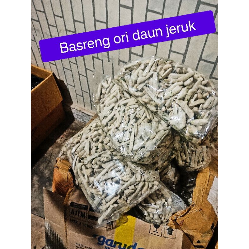 

basreng original daun jeruk 1kg