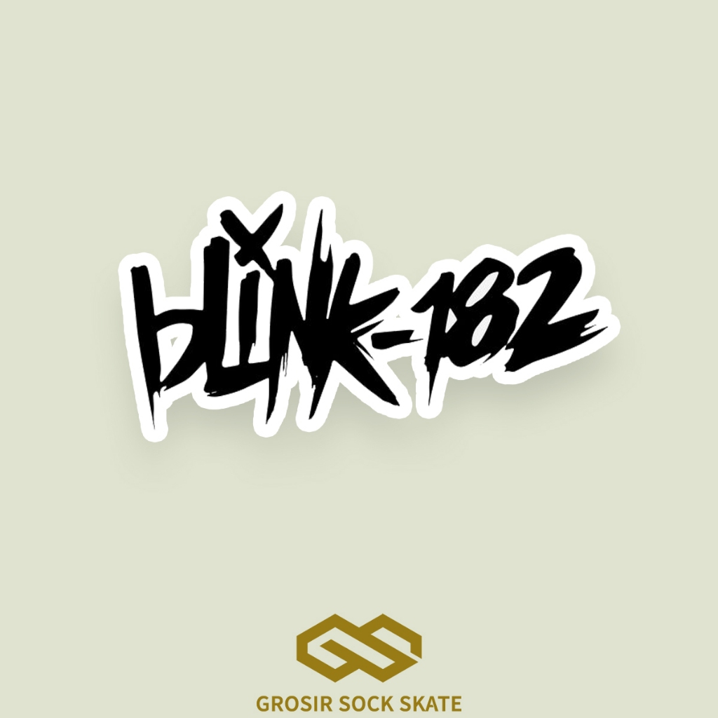 

Sticker BLINK-182 - STIKER MUSIK METAL / DEATHCORE / METALCORE / HYPECORE Air Bahan Vinyl