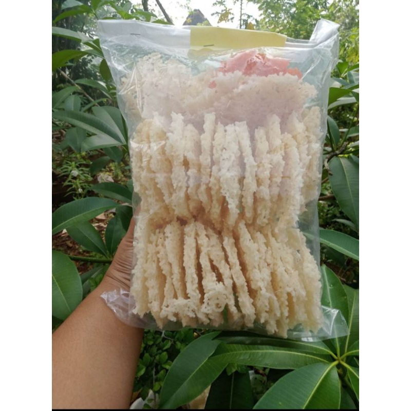 

PATHILO/PATOLO/kerupuk RANGGINAN singkong gurih kemasan 1/2kg jumbo