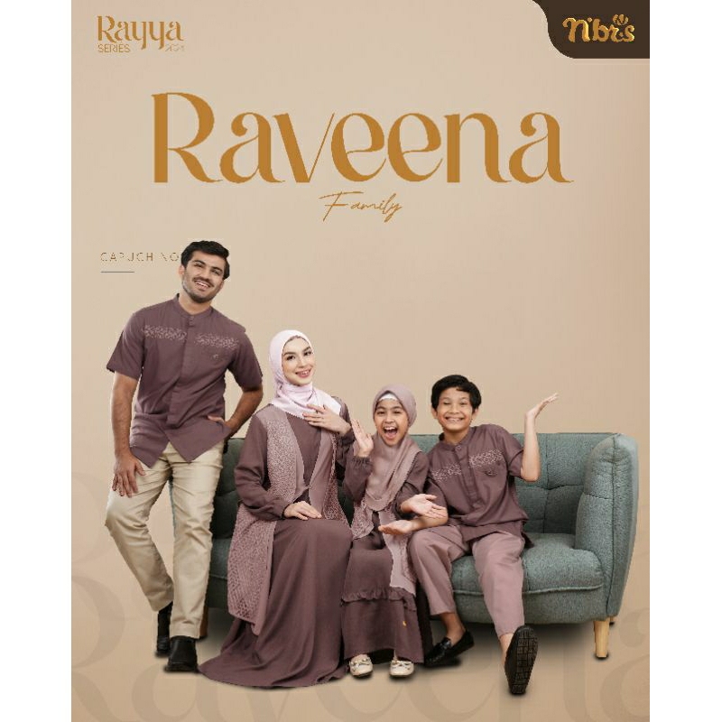 NIBRAS RAYA SERIES SARIMBIT RAVEENA CAPUCHINO / SARIMBIT NIBRAS TERBARU LEBARAN 2024 / NIBRAS SARIMB