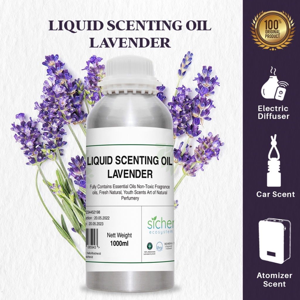 Sicher Refill Scenting Oil Diffuser Machine Lavender 1000ml