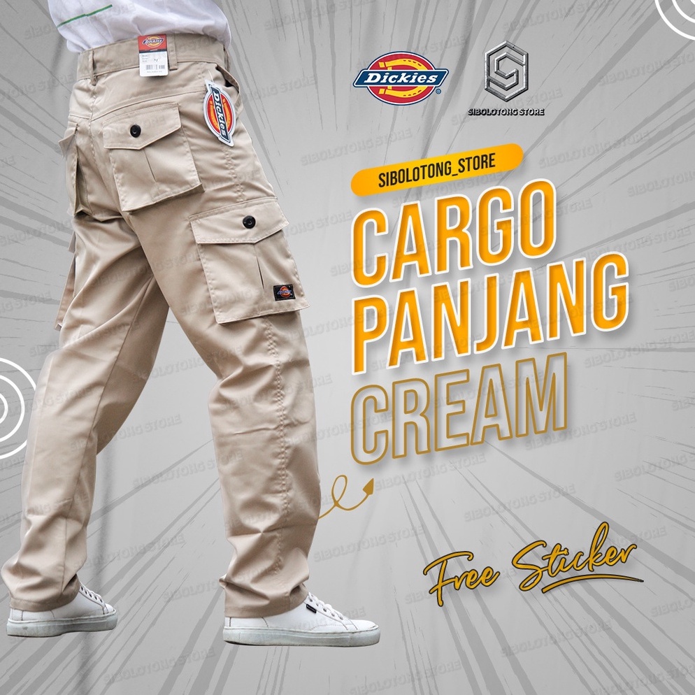 Tidak Diragukan CELANA CARGO PANJANG PRIA STANDAR REGULER GOBER