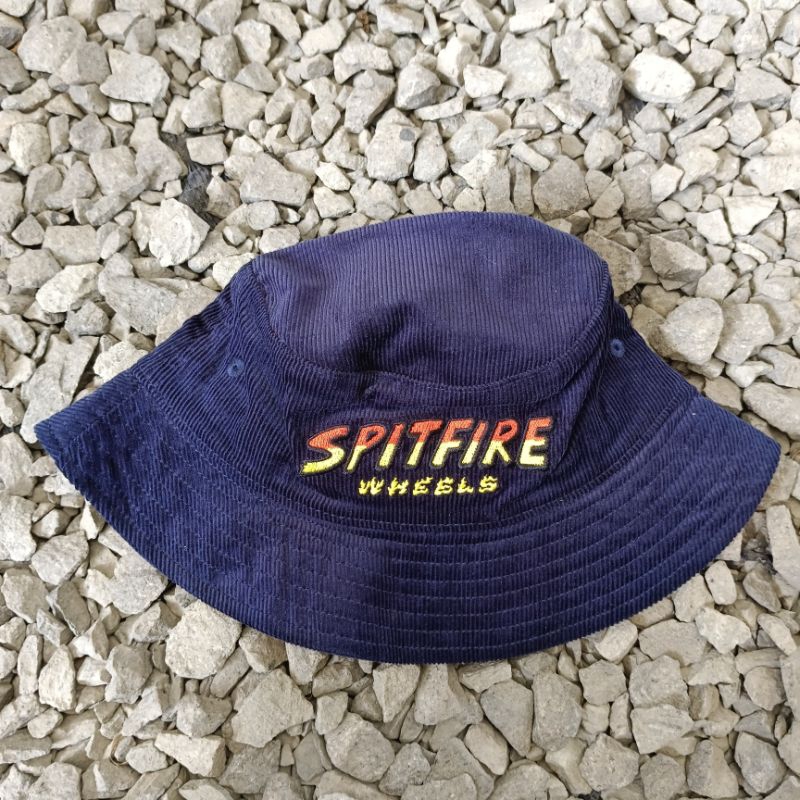 BUCKET HAT / SPITFIRE HELL HOUNDS SCRIPT / NAVY